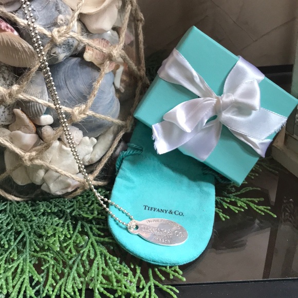 Tiffany & Co. Jewelry - Tiffany & Co “dog tag” necklace